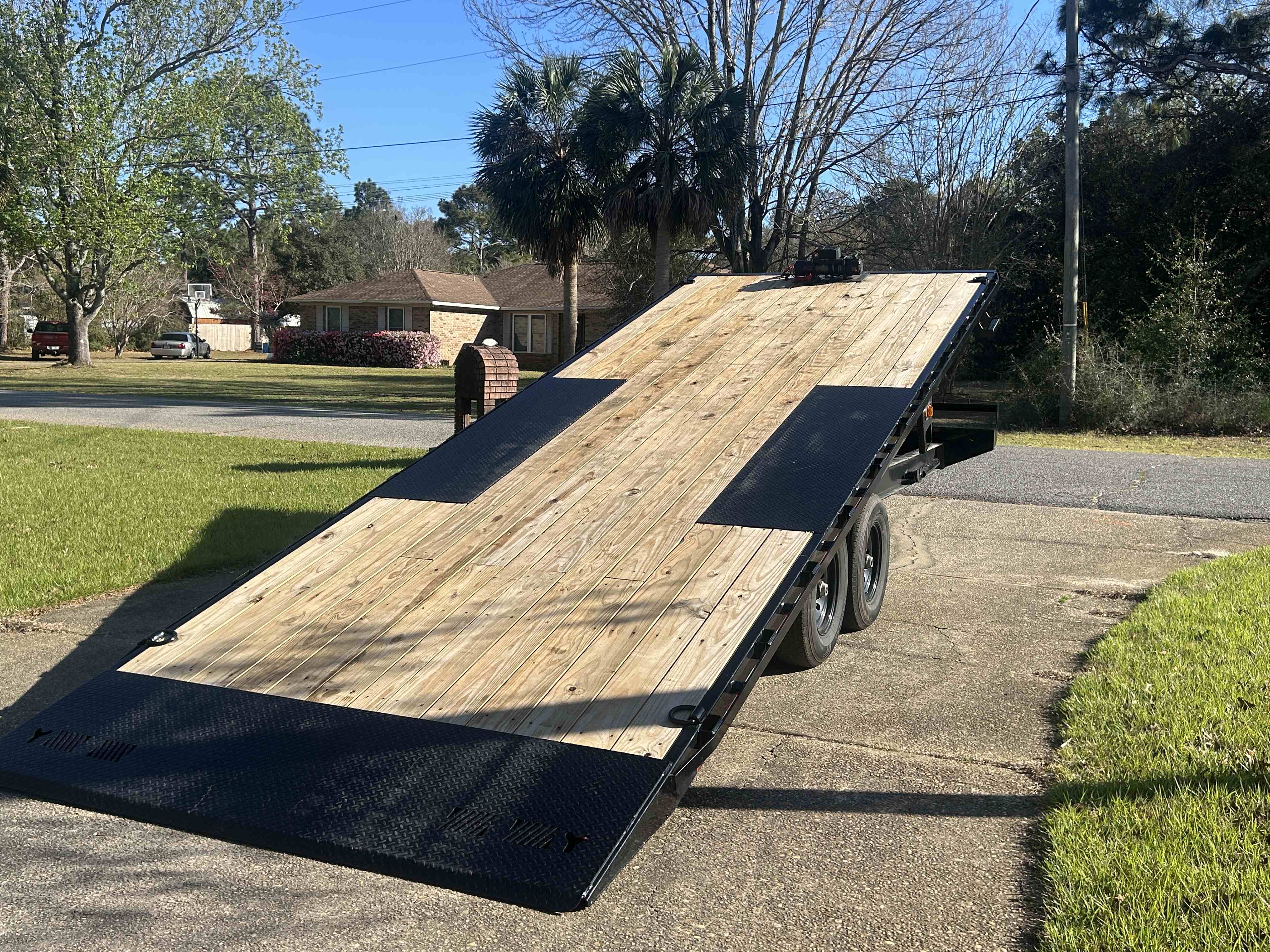 8.5x24 Tilt Deck Flatbed - Image 1